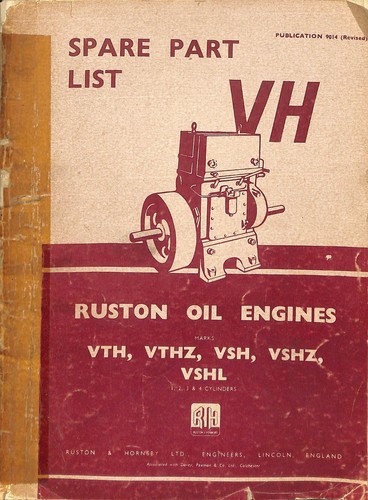 Ruston hornsby oil - hornsby, vh