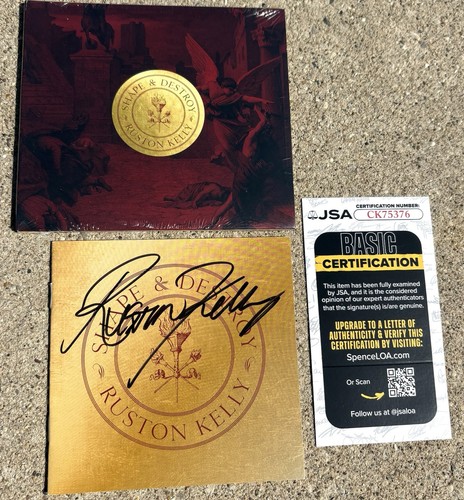 Ruston kelly signed jsa coa - jsa,